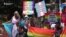 Gay Rights Activists March In Belgrade