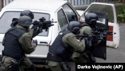 Припадници на српските безбедносни сили