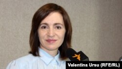 Maia Sandu în studioul Europei Libere. 29 iunie 2020