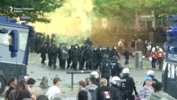 Десетици повредени на анти Г20 протестите во Хамбург