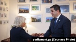 PACE-ს დელეგაციის წარმომადგენლებმა პარლამენტში შეხვედრები 11 ნოემბერს გამართეს. 