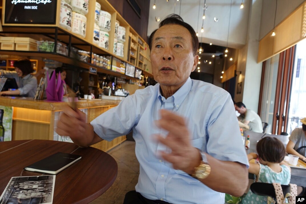 Një korean që ka lindur në Hiroshima. Kim, 71-vjeçar, është pjesëtar i grupit “hibakusha”, sepse i është ekspozuar rrezatimit kur ka qenë në barkun e nënës.