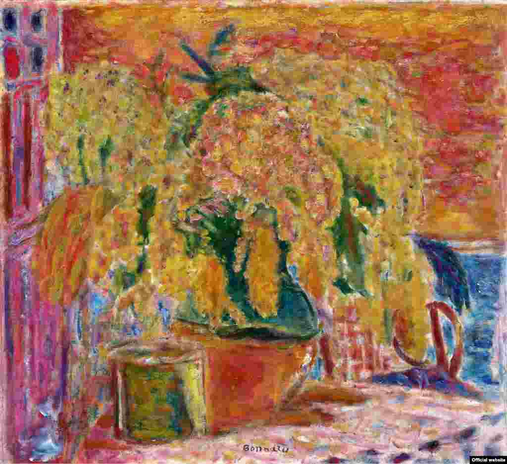 Bonnard, Buchet de mimoze, cca 1945, Colecție privată. &copy; VG Bild-Kunst, Bonn 2017 &nbsp;