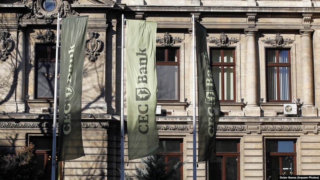 CEC Bank este deținută de statul român, prin Ministerul de Finanțe