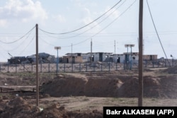 Pogleda na prazan Al-Hol kamp, februar 2026.