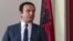 Former Kosovo Prime Minister Albin Kurti leads the main opposition Vetevendosje party.