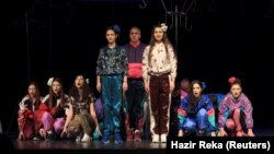 Pamje nga shfqja e mbajtur mbrëmë në Graçanicë.