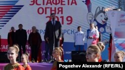 Этап эстафеты огня прошел в Ставрополе