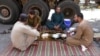 Pakistan - Afghanistan - truck drivers are held up at the closed Torkham border crossing - screen grab