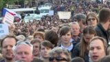 Czech Protesters Call For Resignation Of President, Finance Minister