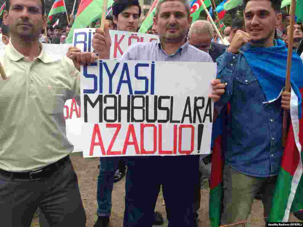Baku protest 
