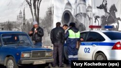 Сургут шаарында аскерий формачана адамдар тинтүү жүргүзүү үчүн автоунааларды токтотуп жатканы кабарланды.