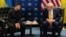 Про це Дональд Трамп (праворуч) заявив, спілкуючись із журналістами спільно з Володимиром Зеленським на саміті НАТО 8 липня