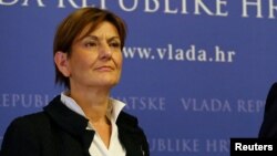 Хрватската министерка за економија Мартина Далиќ 