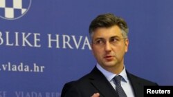 Premijer Hrvatske Andrej Plenković