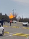 More Videos Show Apparent Drone Attack On Nakhchivan Airport, School Area
