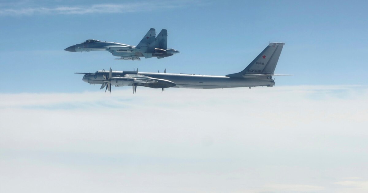 რუსული სამხედრო თვითმფრინავები ალასკის მახლობლად წელს მეცხრედ გამოჩნდნენ