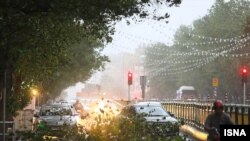 طوفان روز جمعه در تهران 