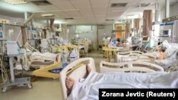 COVID odeljenje bolnice u Novom Pazaru (15. mart 2021.)