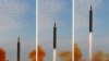 Паўночная Карэя выпрабоўвае ракету сэрыі Hwasong-12, ілюстрацыйнае фота