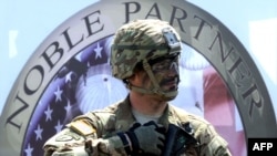 Совместные учения ставят целью повышение готовности грузинских военных для участия в силах быстрого реагирования НАТО