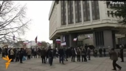 Krım parlamentində Rusiya ilə birləşmək qərarı çıxarıldı