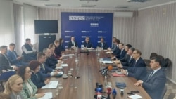 Întrunirea reprezentanților politici ai Chișinăului și Tiraspolului în formatul 1+1 de la sediul OSCE din stânga Nistrului, 16 aprilie 2026