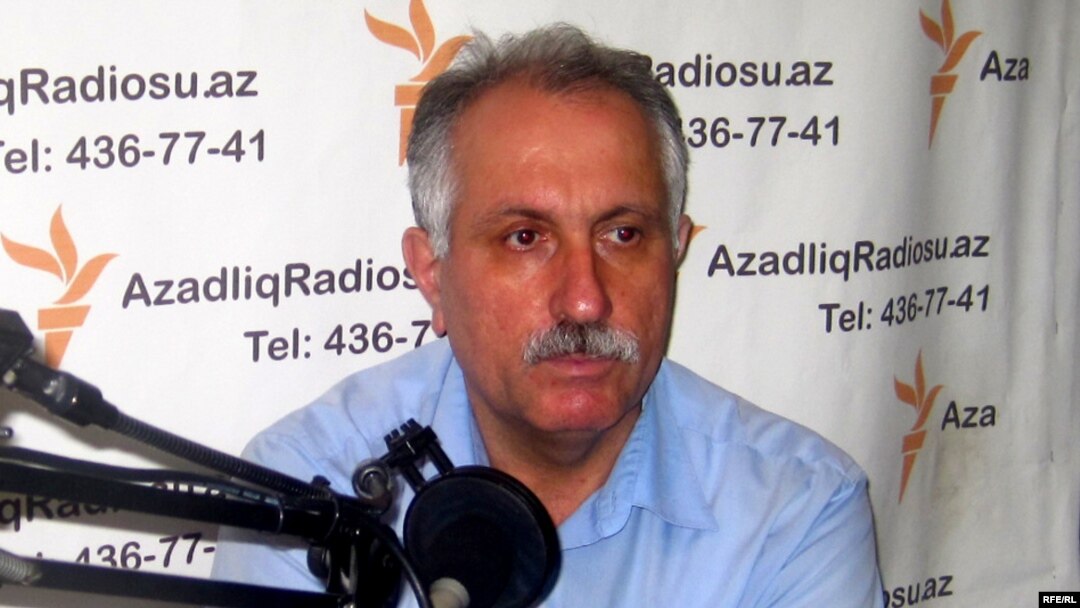 Мехман Алиев в студии РадиоАзадлыг, 5 июля 2010