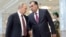 Ресей президенті Владимир Путин мен Тәжікстан президенті Емомали Рахмон. (Көрнекі сурет)