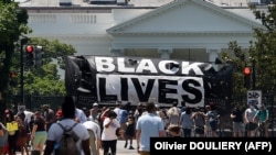 Протести у США з вимогою справедливого розслідування загибелі Джорджа Флойда, червень 2020 року