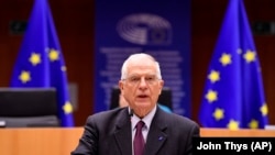 Глава внешнеполитического ведомства ЕС Жозеп Боррель
