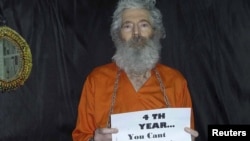 Robert Levinson, a former FBI agent and DEA agent, who disappeared in Iran since 2007, undated