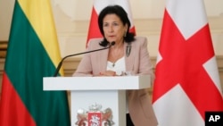 Georgian President Salome Zurabishvili