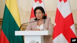 Predsednica Gruzije Salome Zurabišvili, 15. maj 2024.
