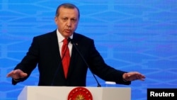 Turkish President Recep Tayyip Erdogan (file photo)