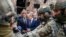 Франциянын, Германиянын жана Италиянын лидерлери Украинанын Ирпень шаарында, 16-июнь 2022-жыл.
