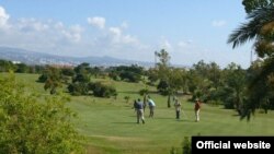 نمایی از باشگاه گلف لبنان در بیروت