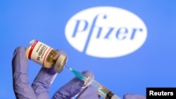 Vaksina kundër koronavirusit e kompanisë Pfizer. 