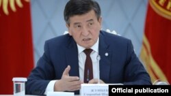 президент Сооронбай Жээнбеков