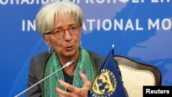 генералната директорка на Меѓународниот монетарен фонд Кристин Лагард 