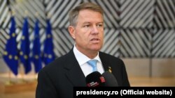 Klaus Iohannis la Bruxelles