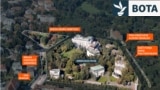 Zona ku gjendet Ambasada ruse në Pragë.