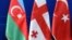 Վրաստանի, Թուրքիայի և Ադրբեջանի դրոշները, արխիվ