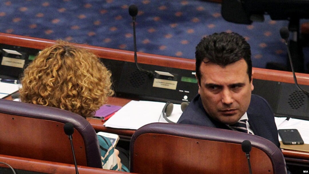 Зоран Заев во Собрание на седница за пратенички прашања