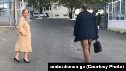 Омбудсмен Нино Ломджария встретилась накануне с Субелиани в глданской тюрьме