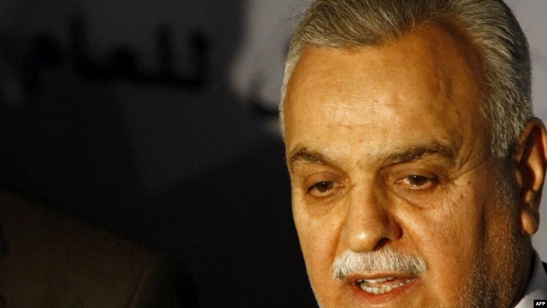Iraqi Vice President Tariq al-Hashimi (file photo)