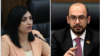 ԱԺ «Պատիվ ունեմ» խմբակցության պատգամավոր Թագուհի Թովմասյան, «Քաղաքացիական պայմանագիր» խմբակցության քարտուղար Արթուր Հովհաննիսյան, կոլաժ