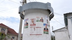 Moldova, Election billboard in Taraclia, on the eve of the local elections, May 10, 2026