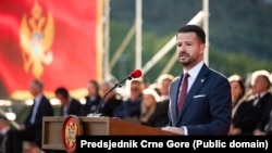 Predsednik Crne Gore Jakov Milatović, 6. oktobar 2025.