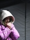 Emergency officials have set up tents around Kyiv where Ukrainians can warm up and charge cell phones and computers. 